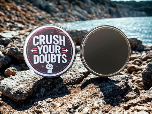 Crush Your Doubts - Motivational 2.25" Magnet