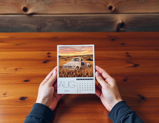 Custom Magnetic Calendar