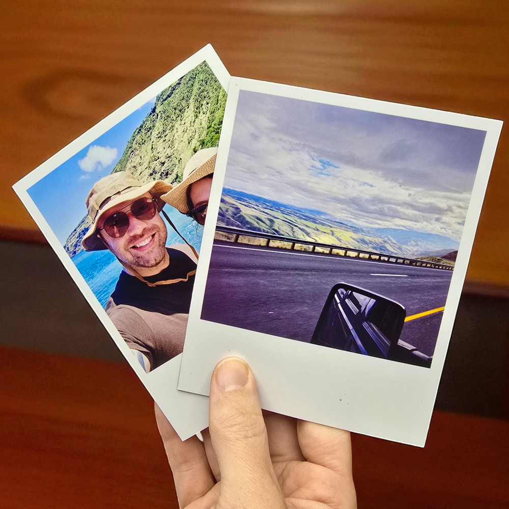 Retro Style Photo Prints - Large (9-pack)