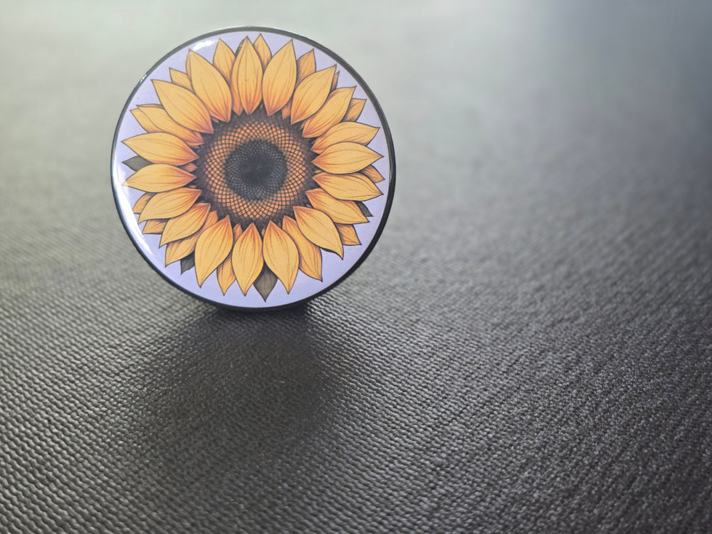 Custom Pin-Back Buttons close-up